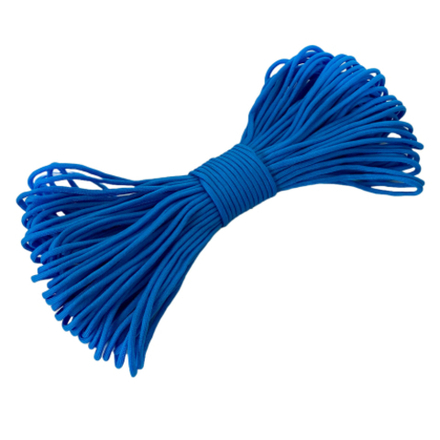 Шнур паракорд васильковый (синий) 1м
