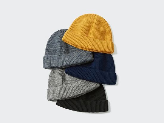 Шапка INF Trawler beanie (grey blue)