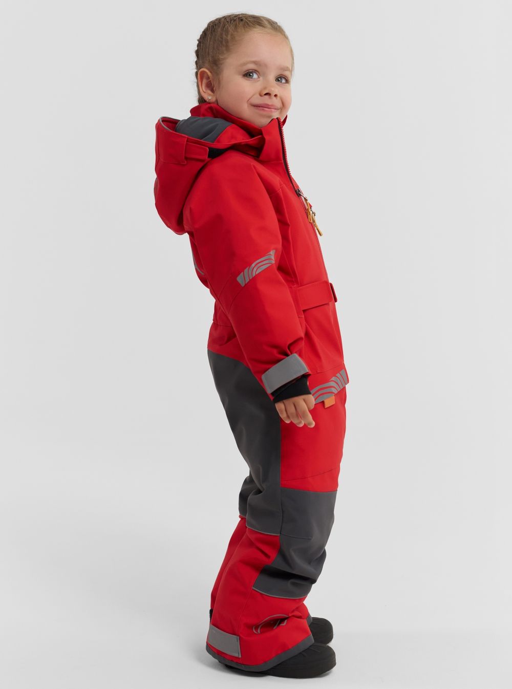 Комбинезон детский VILGA NORPPA красный уголь