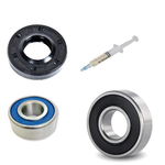Hotpoint-Ariston RST 6229 S Подшипники для стиральной машины 6204+6205 2RS сальник 30х52х8.5/10.5 смазка