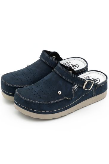 «Jelena» | Женские сабо (темно-синий)