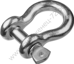 ЗУБР 7/8″ (22.2 мм), 2 шт, палец 25 мм, г/п 6.5 тн, омегообразная скоба, цинк, Профессионал (304525-22)