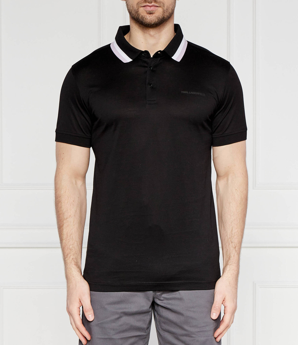 Поло Karl Lagerfeld - черный(745003 542200)