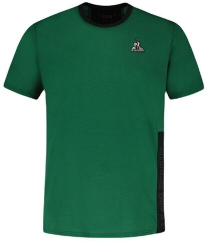 Теннисная футболка Le Coq Sportif TECH Tee Short Sleeve N°1 SS23 - Green