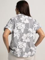 Блуза Флорал (серая) Б15584-20М LT Collection