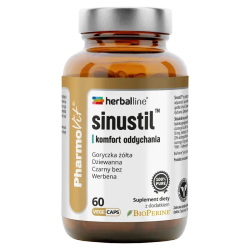 Pharmovit Herbaline Sinustil™ respiratory comfort - 60 капсул