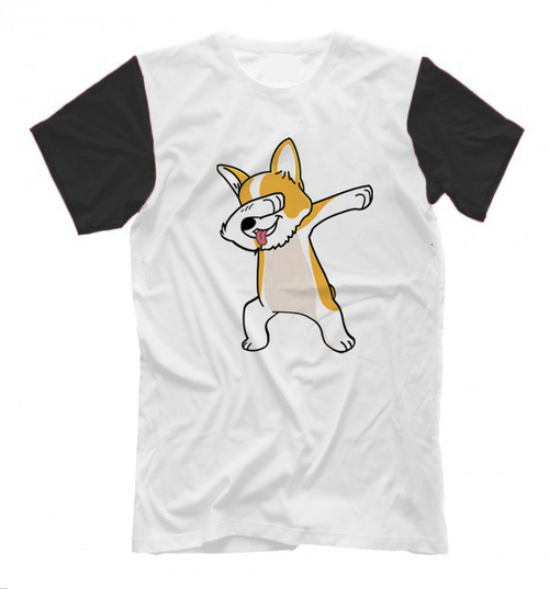 Футболка "Корги ДЭБ"