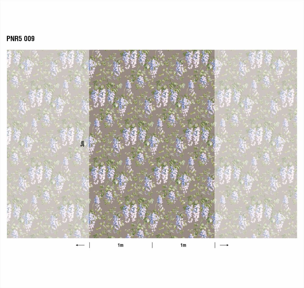 Панорама Танец вистерий панно