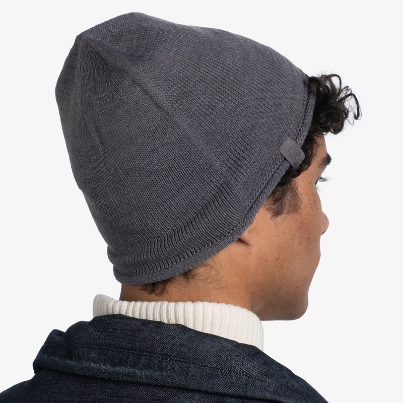 Вязаная шапка Buff Hat Knitted Lekey Grey Heather Фото 7