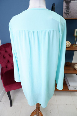 Блузка однотонная 52-54 размер