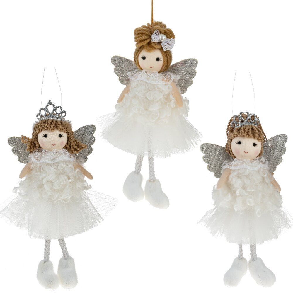 GAEM Изделие декоративное подвесное "Ангел", L9 W3 H18 см, 3в.