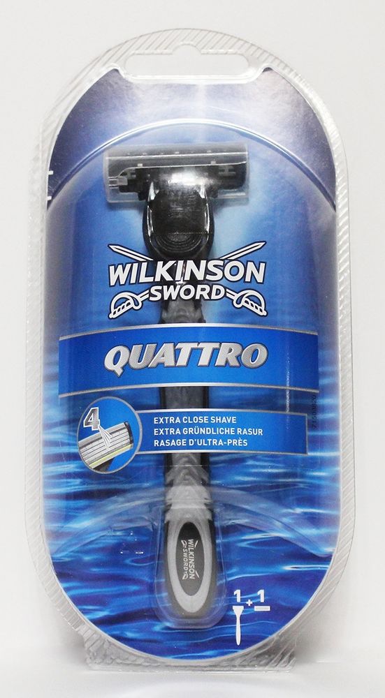 Wilkinson Sword станок Quattro +1 кассета