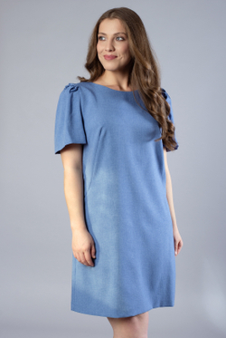 Платье женское 3947ВП, Деним #259Д053947ВП