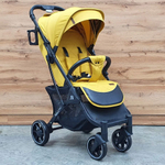 Коляска прогулочная Babalo future /желтый на черной раме