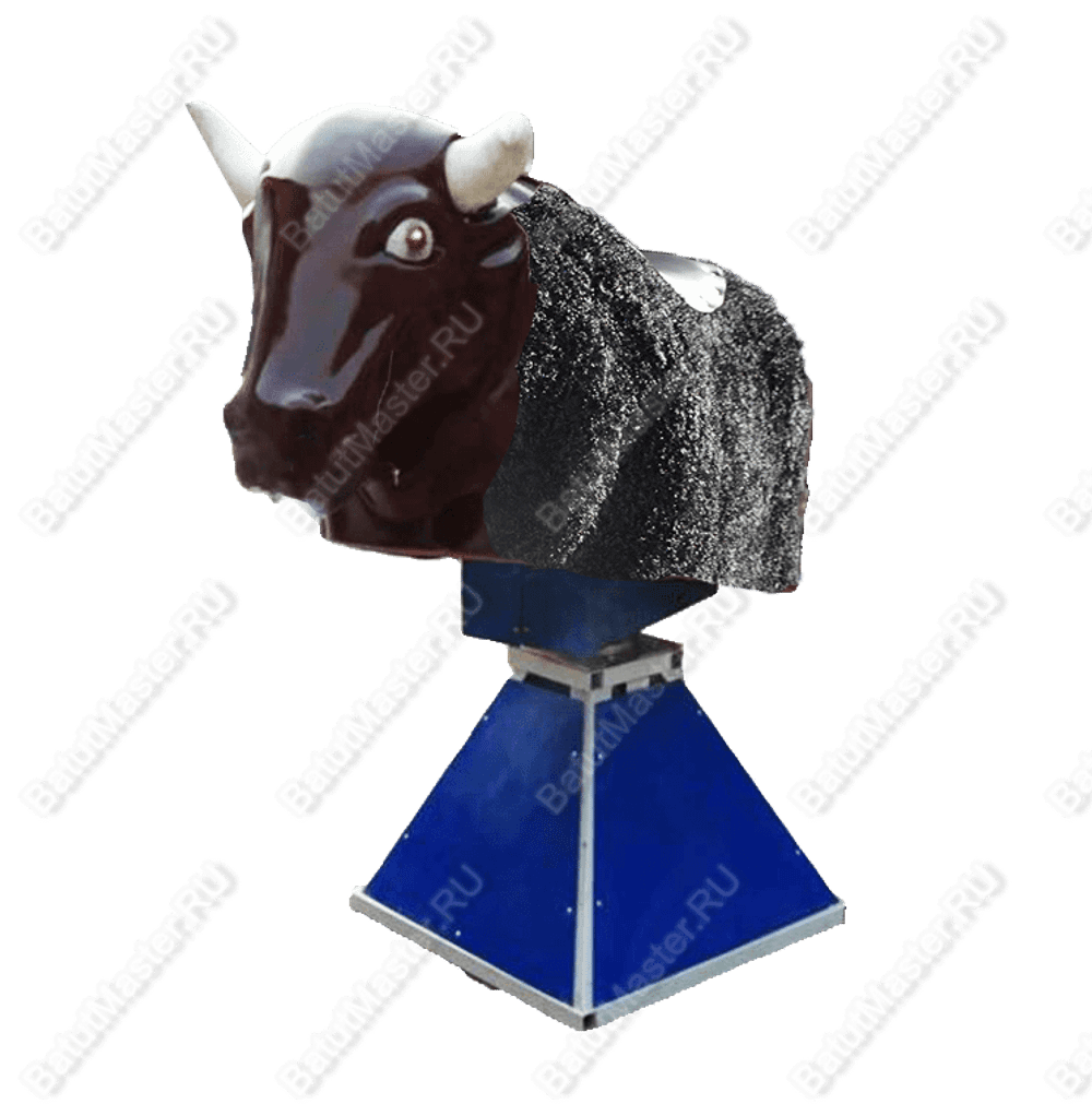 Бык для аттракциона родео "Бык Родео 2" с мягким сиденьем