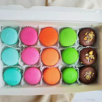 Макаруны «Ассорти» натуральные / 15 шт