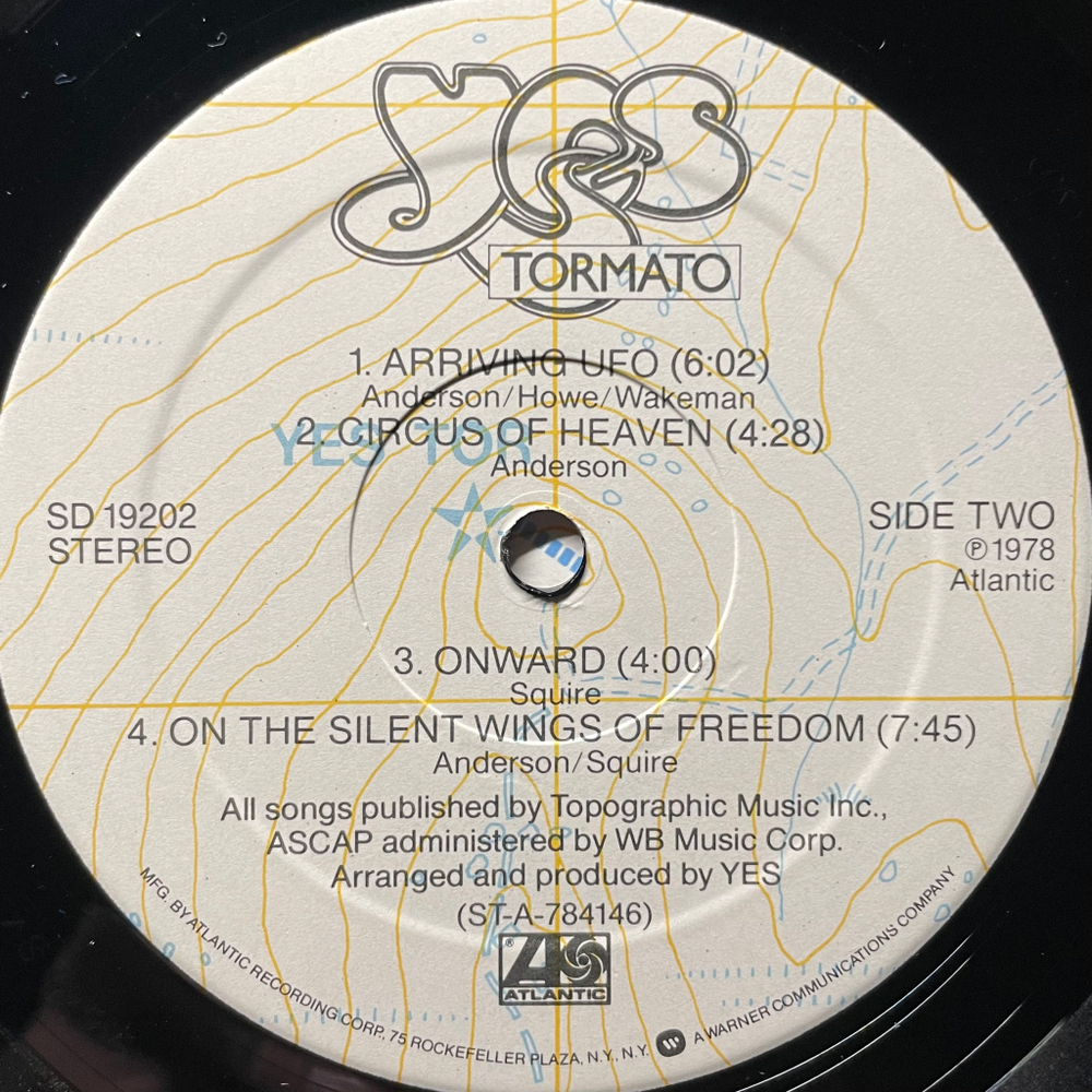 Yes ‎– Tormato (США 1978г.)