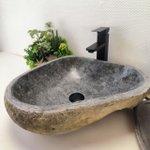 Раковина из речного камня RS-63415 (47*45*16) 0123