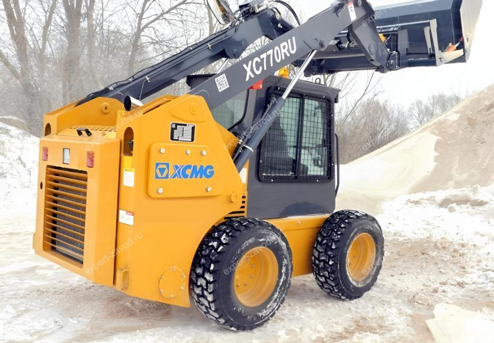 Ковш верхней загрузки на Телескопический мини-погрузчик Bobcat