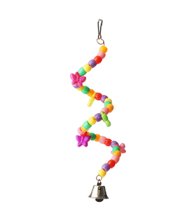 Игрушка для птиц "Змейка", 165*30мм, Triol