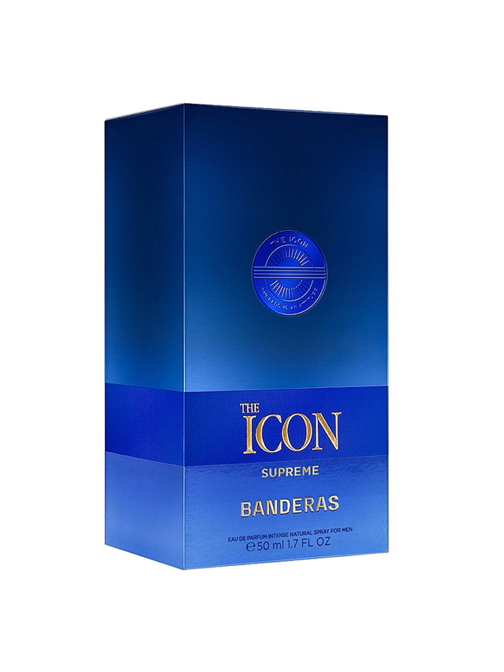 ANTONIO BANDERAS The Icon Supreme men 50ml edp intense NEW