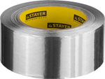 STAYER ProTape, 75 мм, 50 м, до 120 °С, самоклеящаяся алюминиевая лента, Professional (12268-75-50)