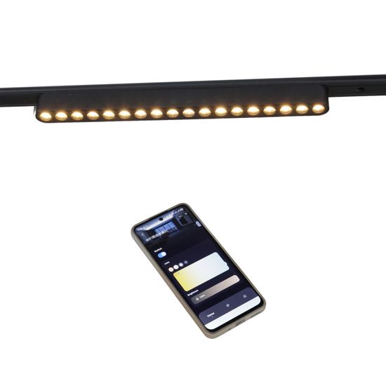 13002-9.3-001UR magnetic LED16W BK CCT+SMART