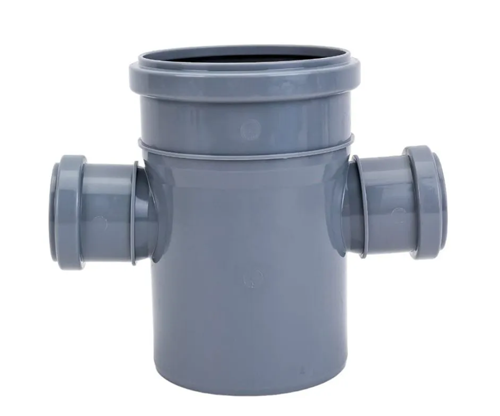 Крестовина  одноплоскостная ВК ПП 110/50/50х87, короб, серый,РТП (42/1)