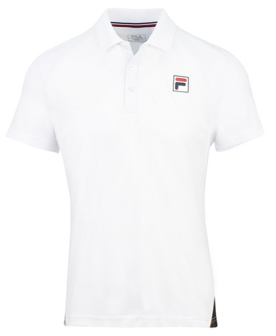Теннисное поло Fila Polo Arnaud - White