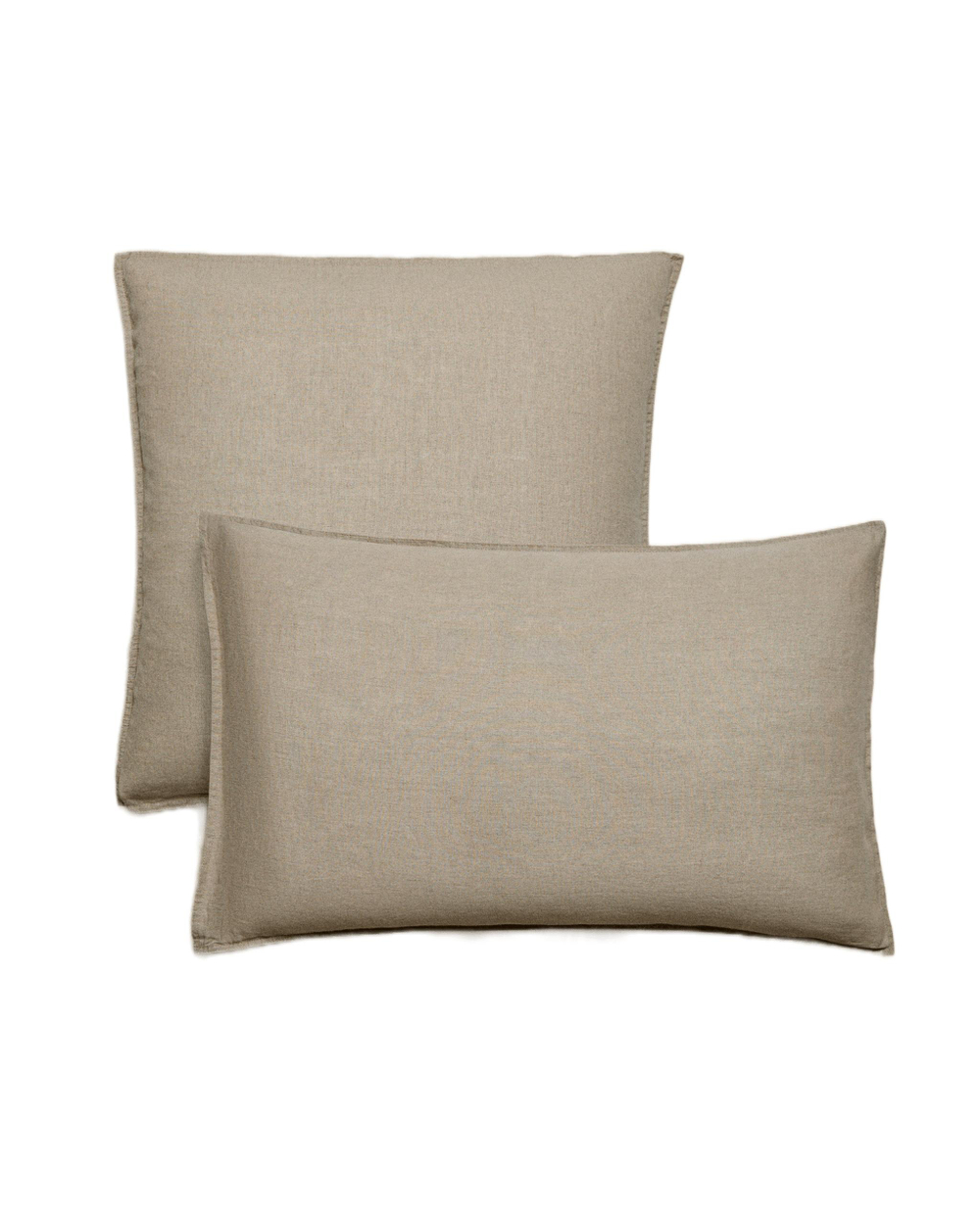 Наволочка Zara Home, лён 100%, однотонный, 7180/091