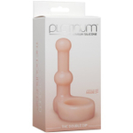 Анальный стимулятор с кольцом The Double Dip (Цвет: телесный)