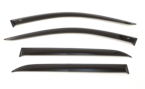 Дефлекторы боковых окон Cobra Tuning на Skoda Fabia 1 хэтчбек/седан 2000-2007 арт.S20100
