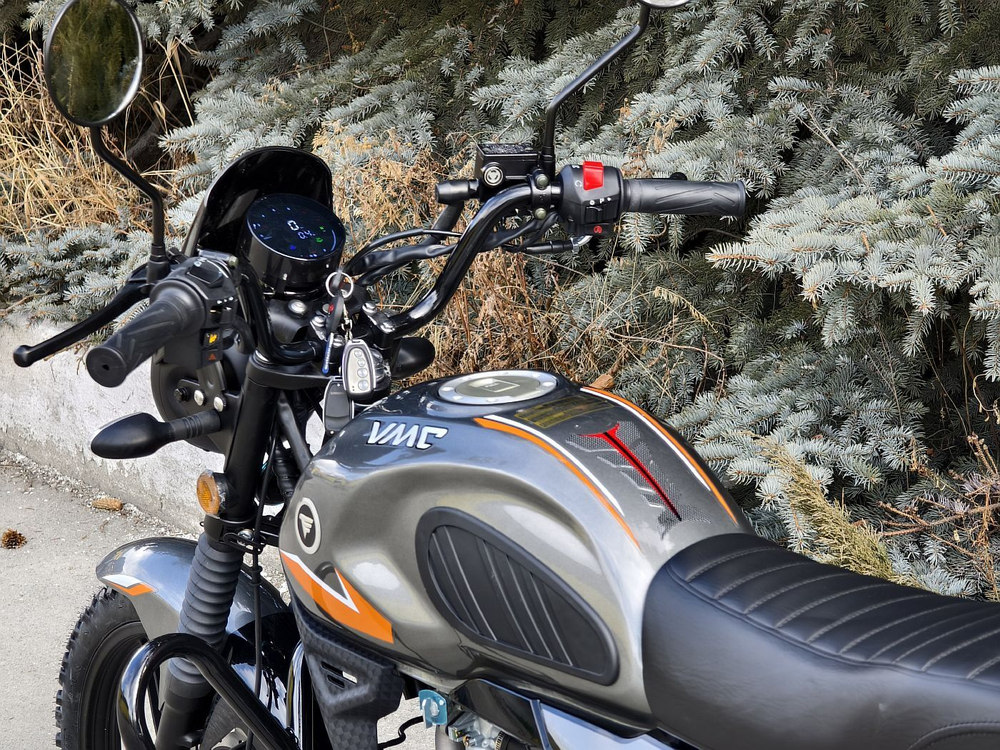 Мопед VMC NOVA CM48Q(125cc) R1250 темно-серый