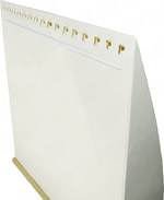 Подставка для 16 цепей/крючки на спинке/основание/ф.№6 (резинка)/Н-300 мм.