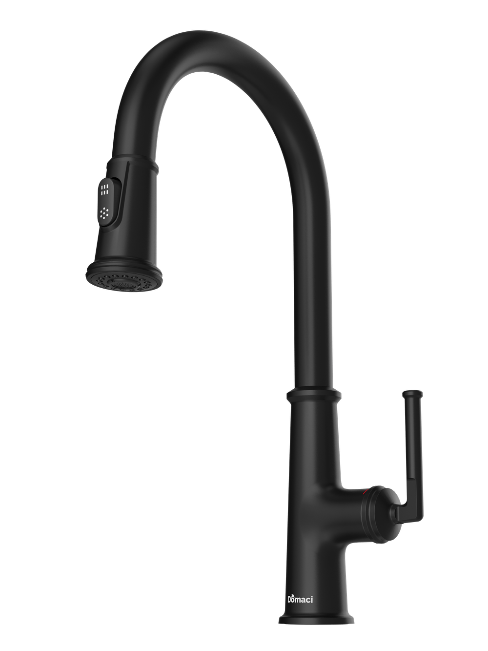 Смеситель для кухни Domaci Римини D569182BK черный