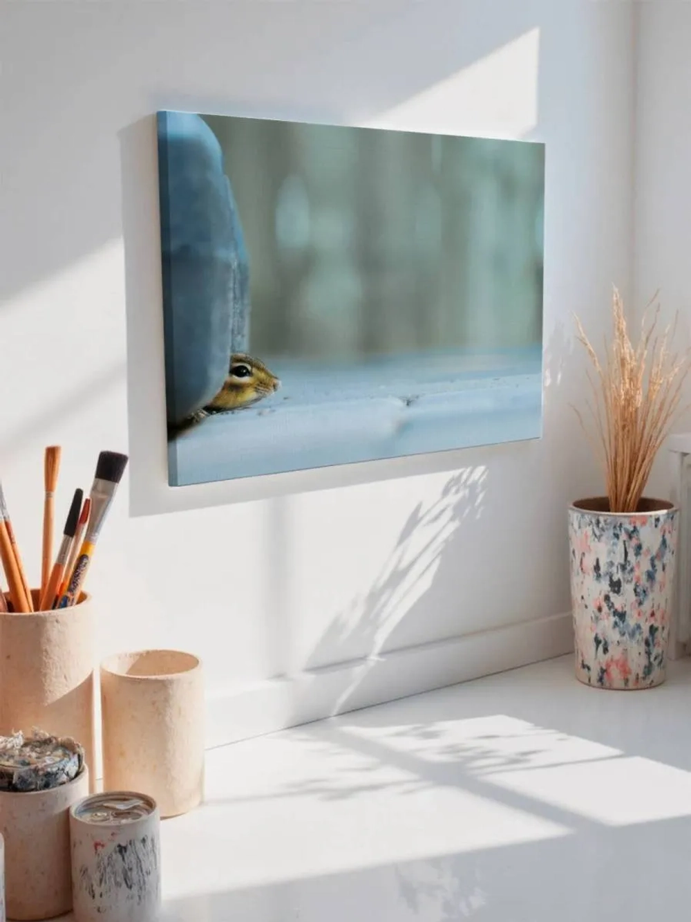 Картина на стену 40 X 50 Бурундук