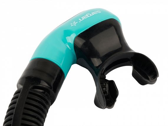 Трубка детская Sargan Максима юниор черный/бирюзовый