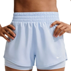 Женские Шорты теннисные Nike Dri-Fit One - hydrogen blue/white