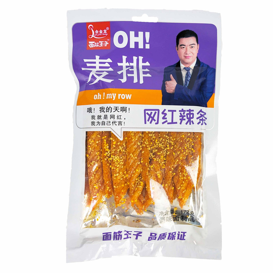 Соевые слайсы OH! my row острые, 172гр. (Китай)