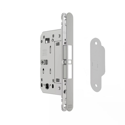Замок Магнитный для межкомнатных дверей Touch, комплект WC с л/п и ответной частью