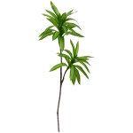 Искусственное растение «Ветка Драцены» 90см зеленая