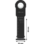 Погружное полотно Wood and Metal 32х80 мм MAIZ 32 APB BOSCH 2608669133