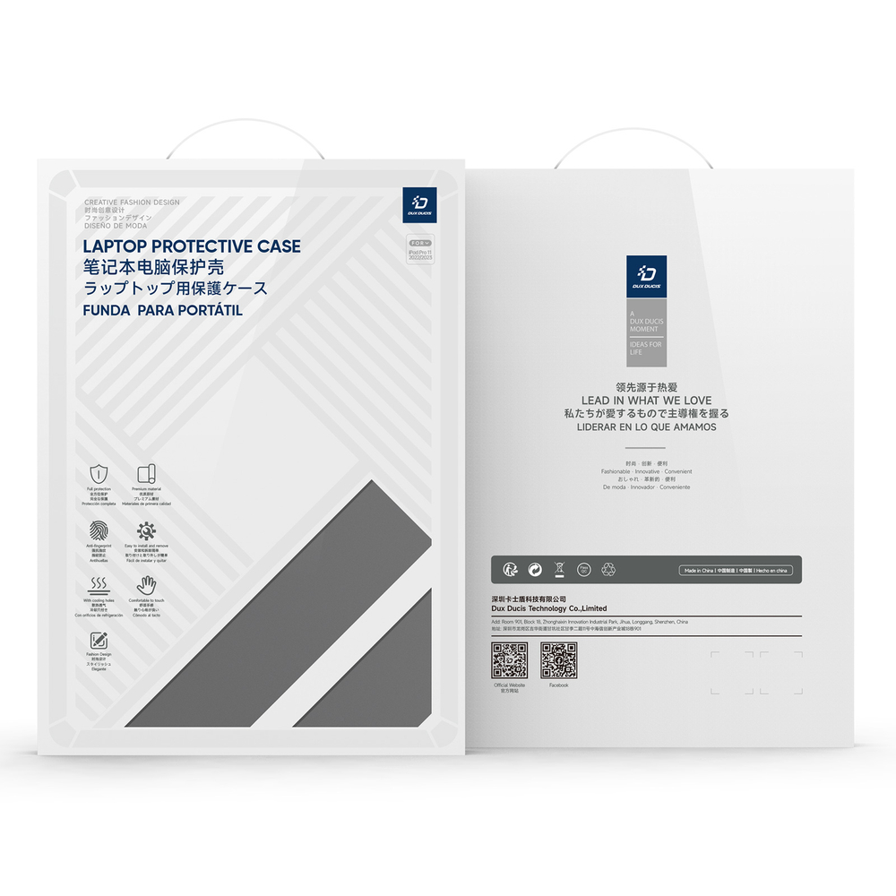 Чехол тонированный для ноутбука MacBook Neo 13 (с 2026-), серии LCGM Series Protective от Dux Ducis