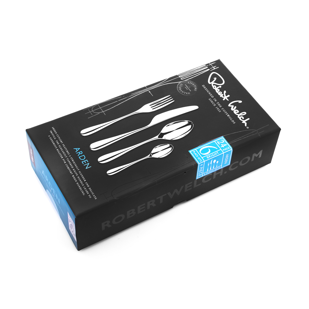 Набор столовых приборов на 6 персон 24 предмета Robert Welch Arden упаковка