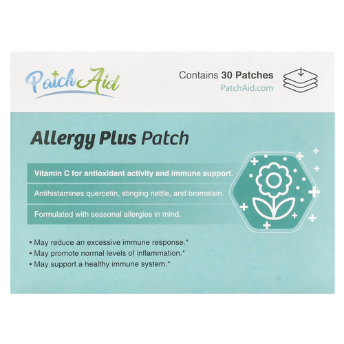 PatchAid, Allergy Plus, 30 штук