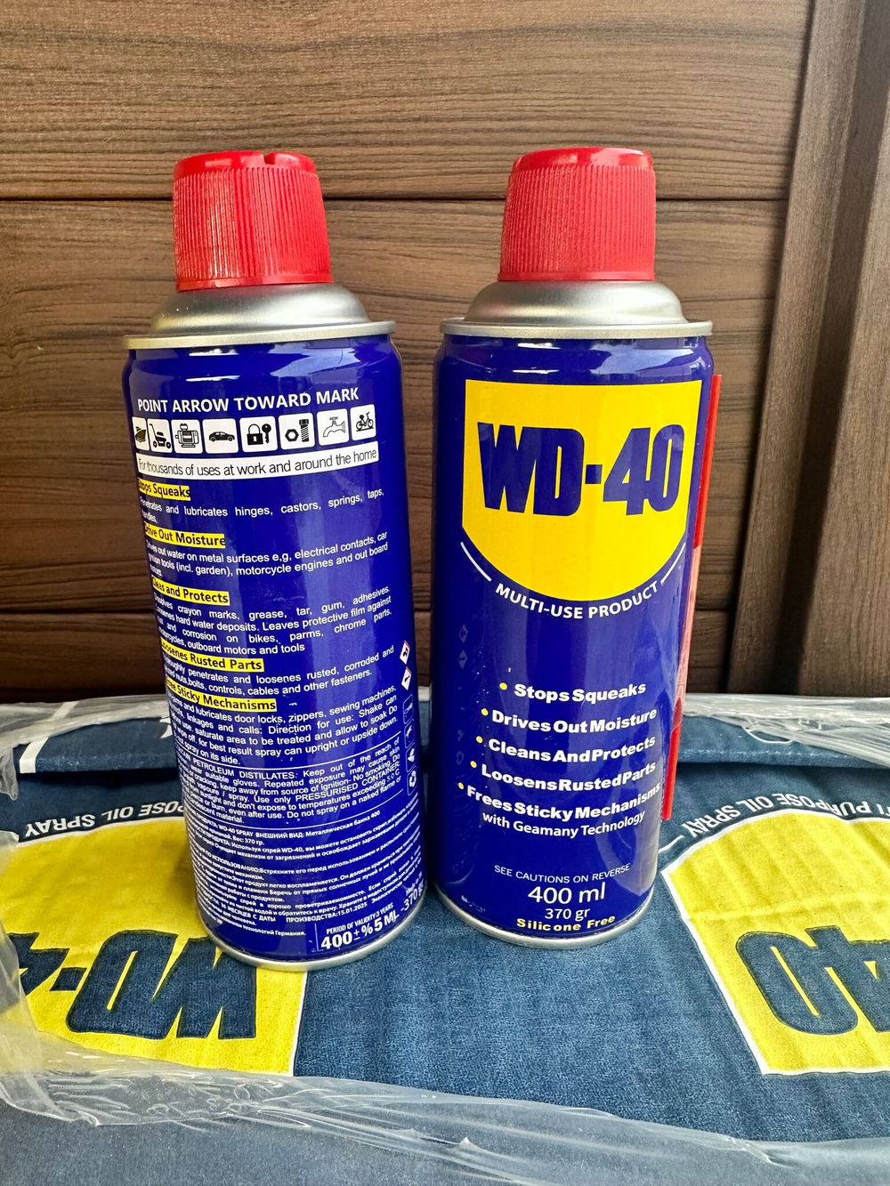 WD-40 Смазка Универсальная, 400мл. ОРИГИНАЛ, 1 шт ГЕРМАНИЯ