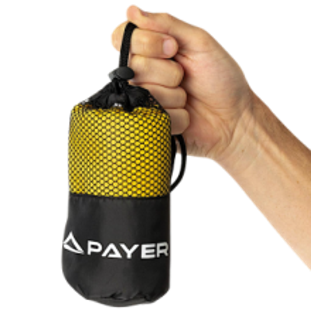 Полотенце Nova-Tex Payer 50x100см (микрофибра, горчица) в чехле
