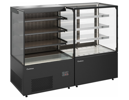 Кондитерская витрина CARBOMA COSMO KC78-110 VV 0,9-2 открытая