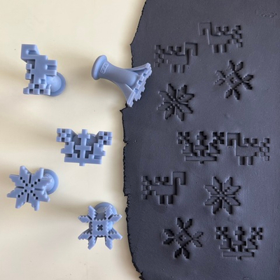 Набор штампов "Вышивка"