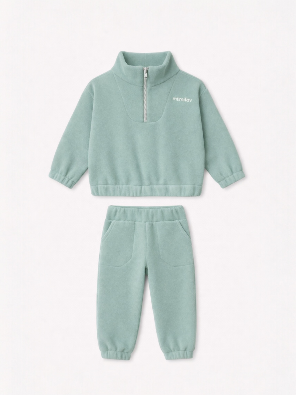 Флисовый костюм, Мятный